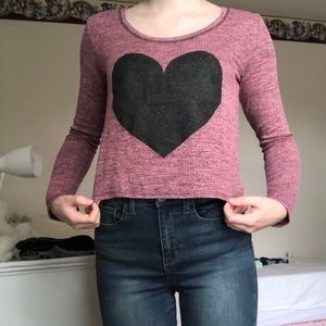 Wet Seal Sparkly Crop Top